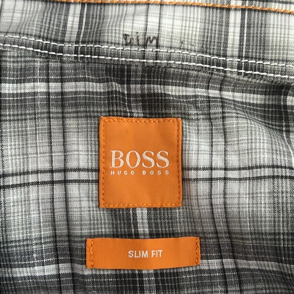 Hugo boss slim fit button down long sleeve shirt size XL - Picture 7 of 10